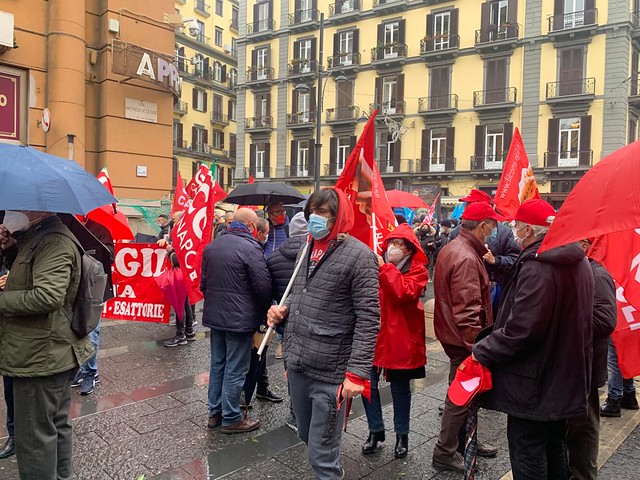Campania: Manifestazione Regionale Unitaria del 3 dicembre 2021