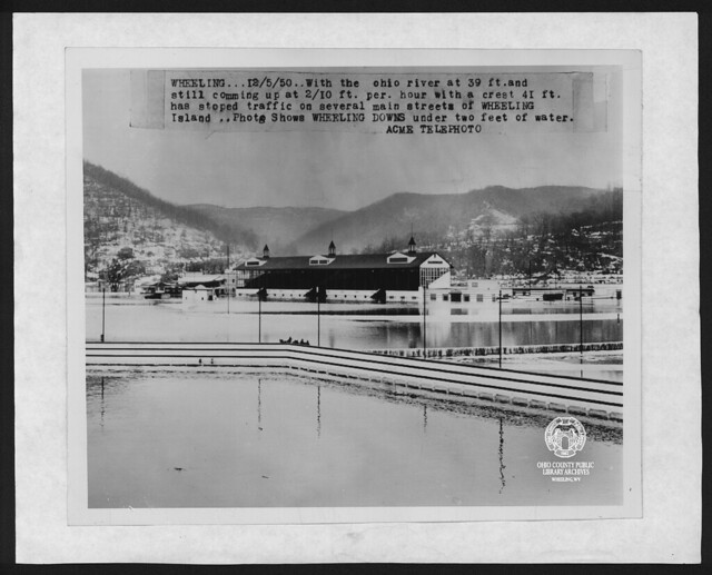 Wheeling Downs, Flood of December 5, 1950