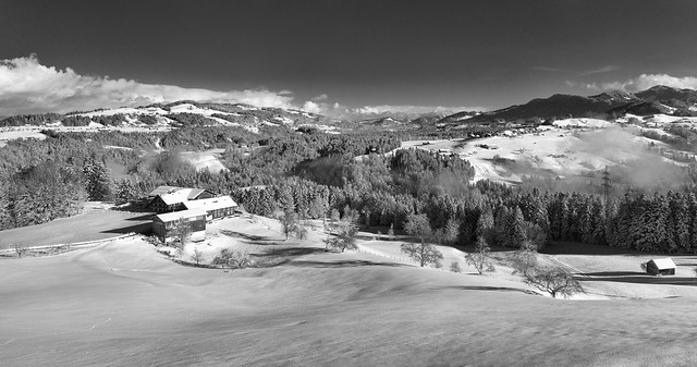 Winterbeginn im Bregenzerwald