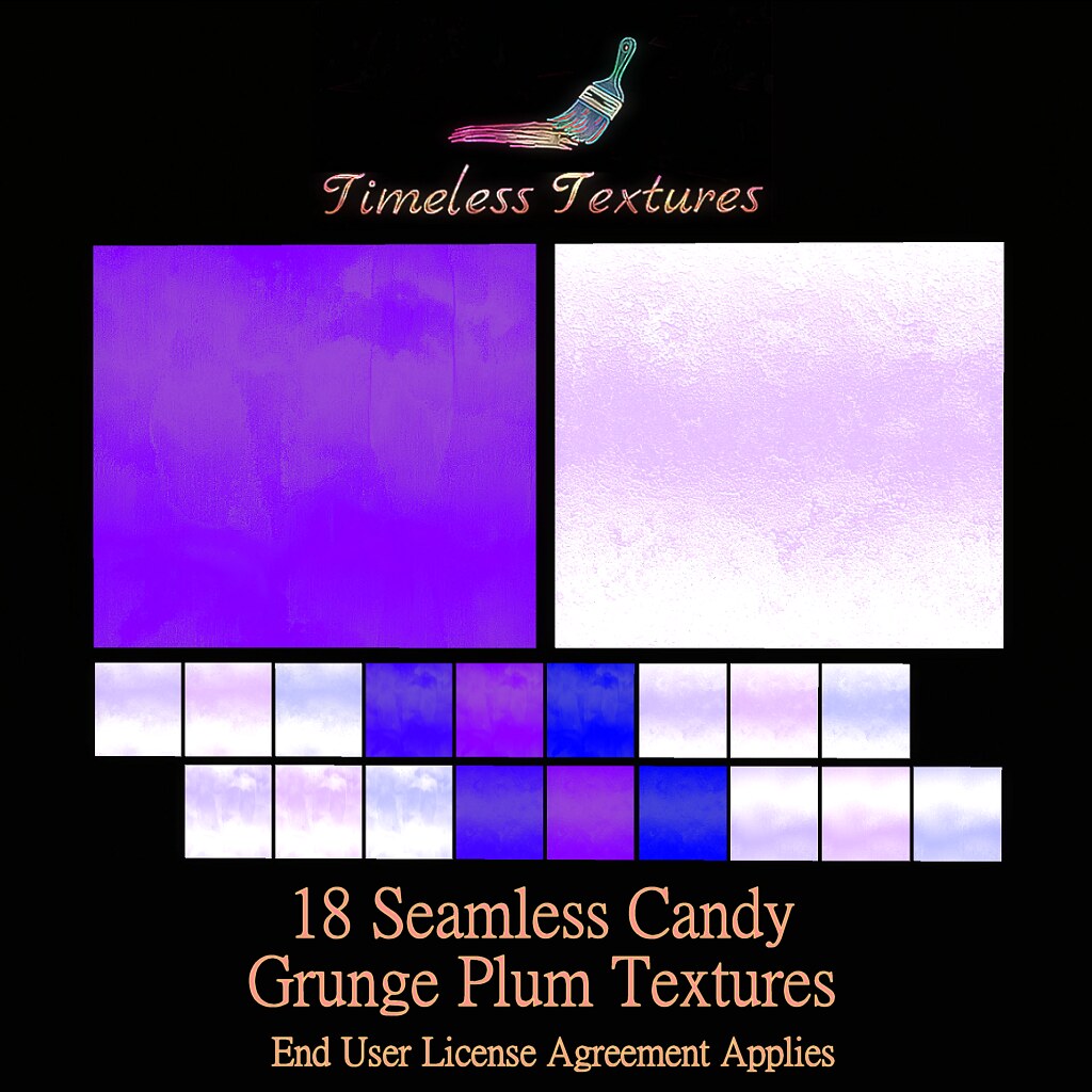 2021 Advent Gift Dec 4th –  18 Seamless Candy Grunge Plum Timeless Textures