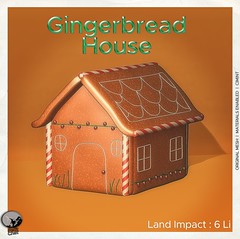 New release : Gingerbread House