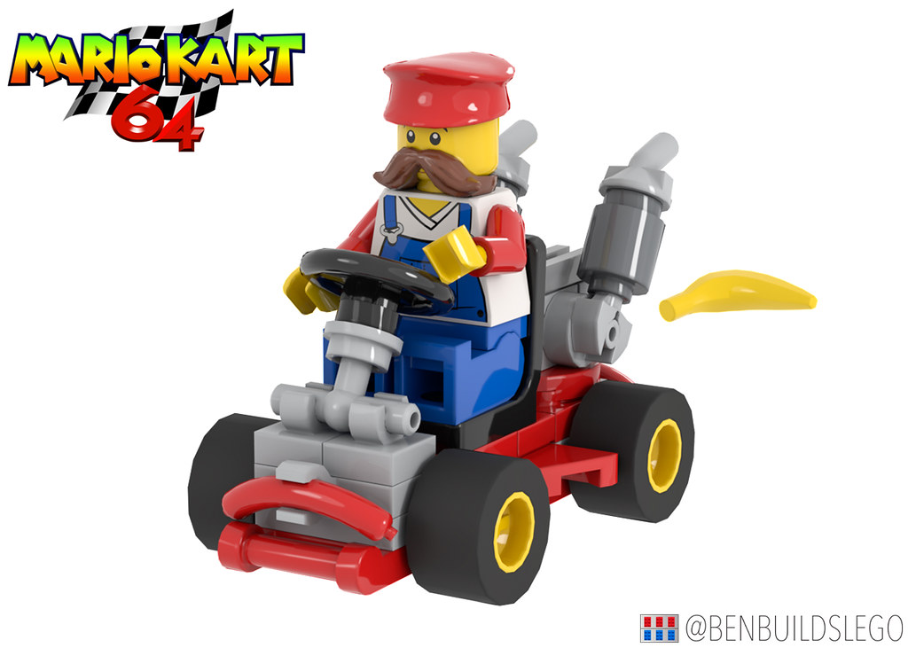 LEGO Mario Kart 64, *WELCOME TO MARIO KART* I designed this…