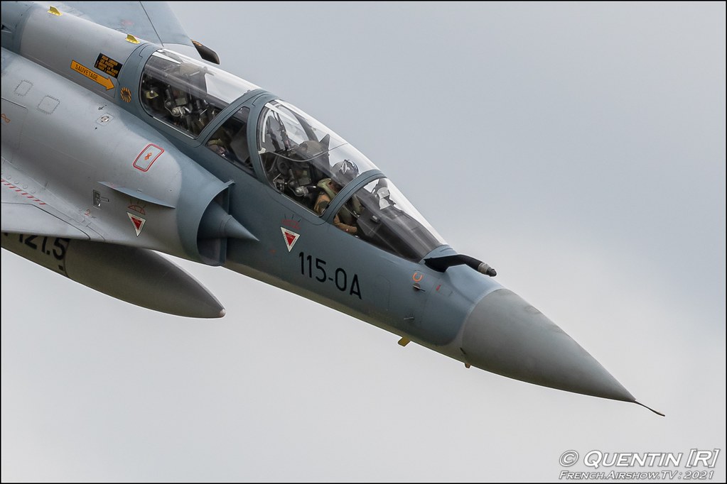 Gusto Tactical Display Mirage 2000C escadron 2/5 Ile de France Paris Villaroche Air Legend 2021 aérodrome de Melun Meeting Aerien 2021