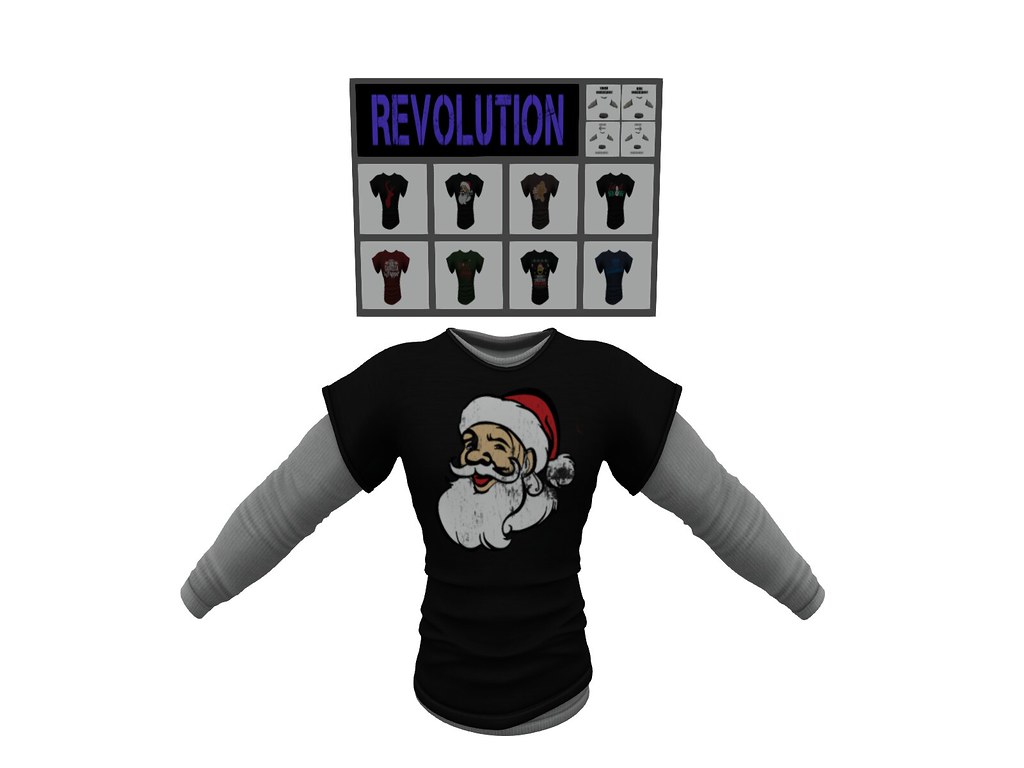 REVOLUTION – Men's Texture Change Winter Holiday Shirt