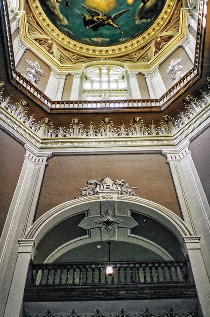 University of Notre Dame -  Basilica of the Sacred Heart - Ceiling Mural  - South Bend I ndiana