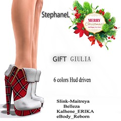 NEW GIFT [StephaneL] GIULIA SHOES CHRISTMAS EDITION (FOR DICEMBER)