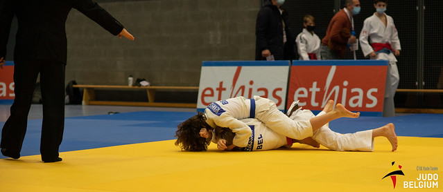 Pieter Vennekens (JC Sint-Truiden) vs Simon Stassart (Judo Neupré Wallonie)