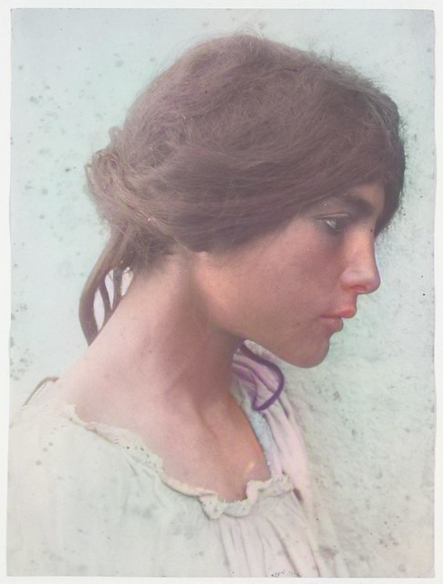 [Young Woman, Sicily, Italy] colorized by Asar Studios