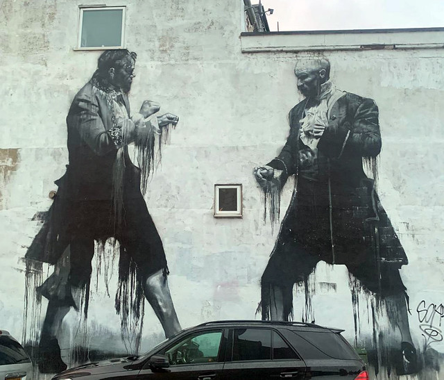 Giant Wall Art, London SE22.