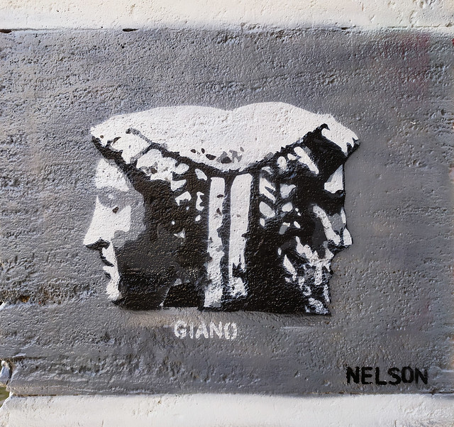 Street Art GIANO NELSON ex Mattatoio Roma