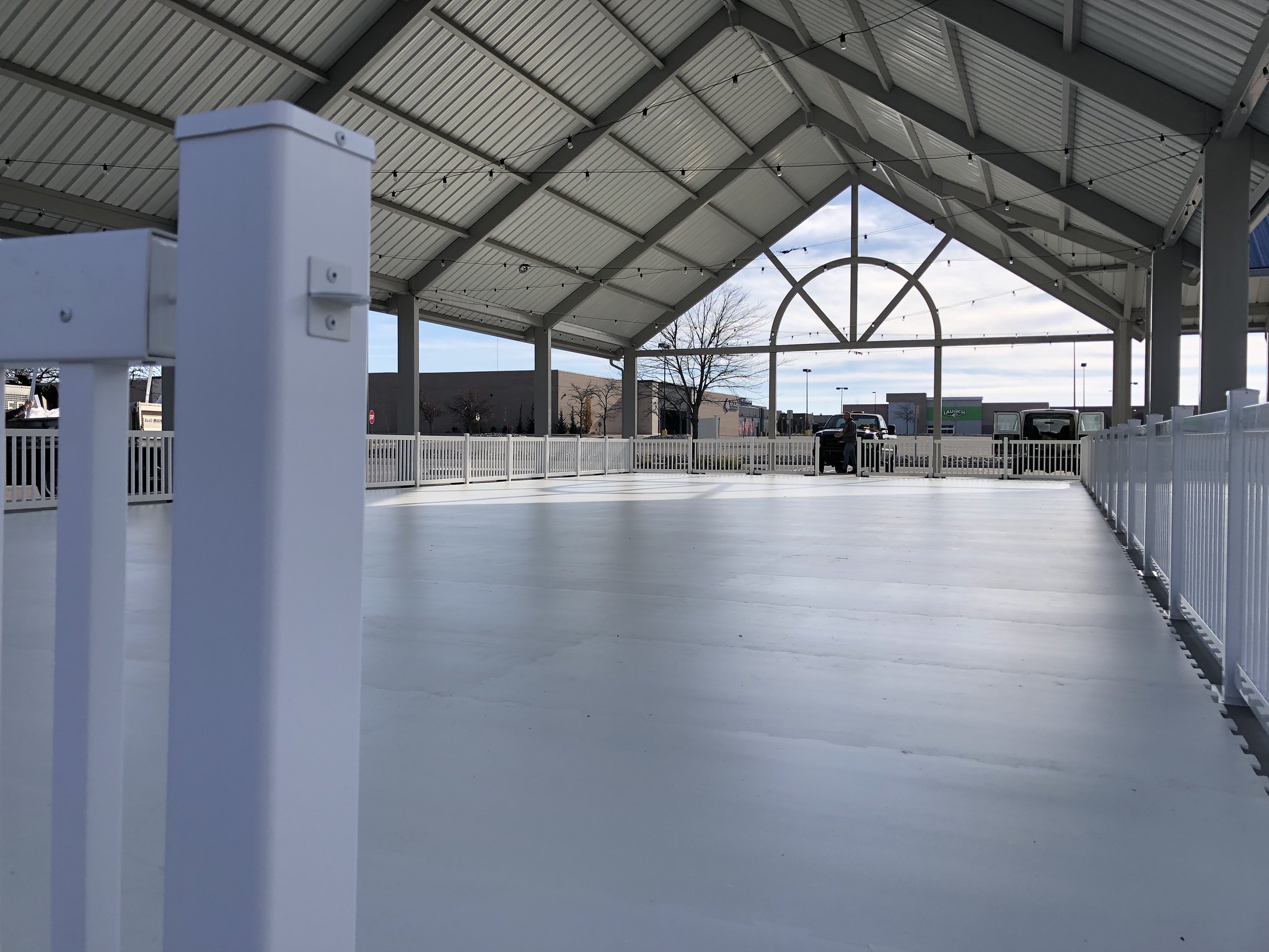 Meridian Township Opens Artificial Ice Rink 