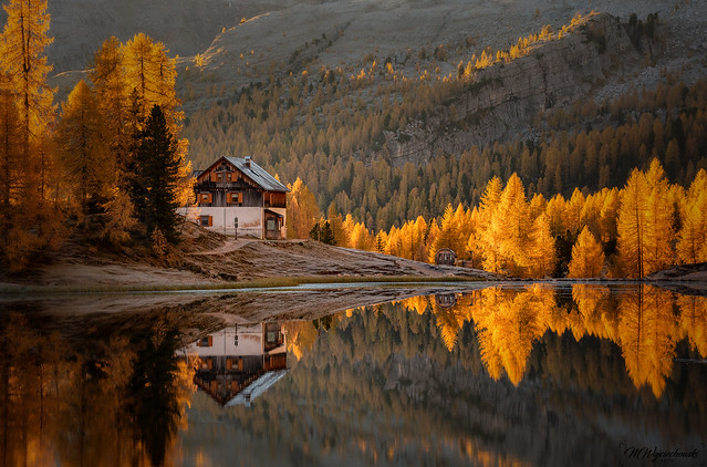 autumn in Dolomites