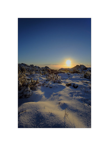 Snow sunset by Franco & Lia, tramonto sunset montagna landscape mountainscape limbara puntabalistreri tempio tempiopausania sarde