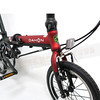 186-D083 Dahon大行折疊單車K3143速鋁合金(KAA433)-紅黑色(8.1KG)馬甲線專利