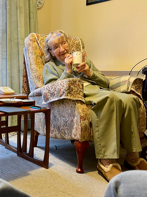 Tea with a 101 year old!