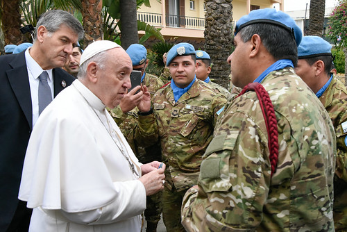 UNFICYP peacekeepers meet Pope Francis | by unficyp-public-information-office