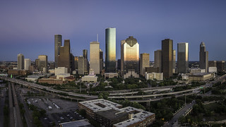 Downtown Houston Skyline - Memorial Silver Triangle No. 3