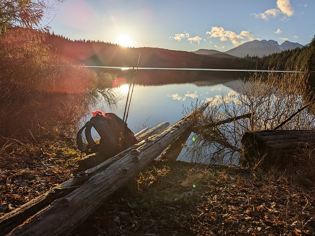 Lower Stella Lake fishing spot