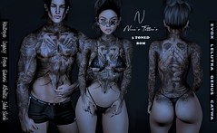 Tattoo Unisex BOM - EVOX-CLASSIC - 3TONED - Noah - Nina's Tattoo's
