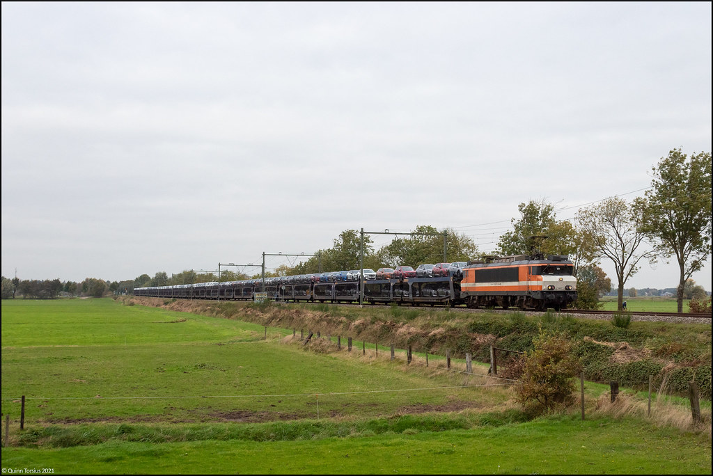 RFO 1837 // Gefco-trein // Soest, Weideweg // 27 oktober 2021