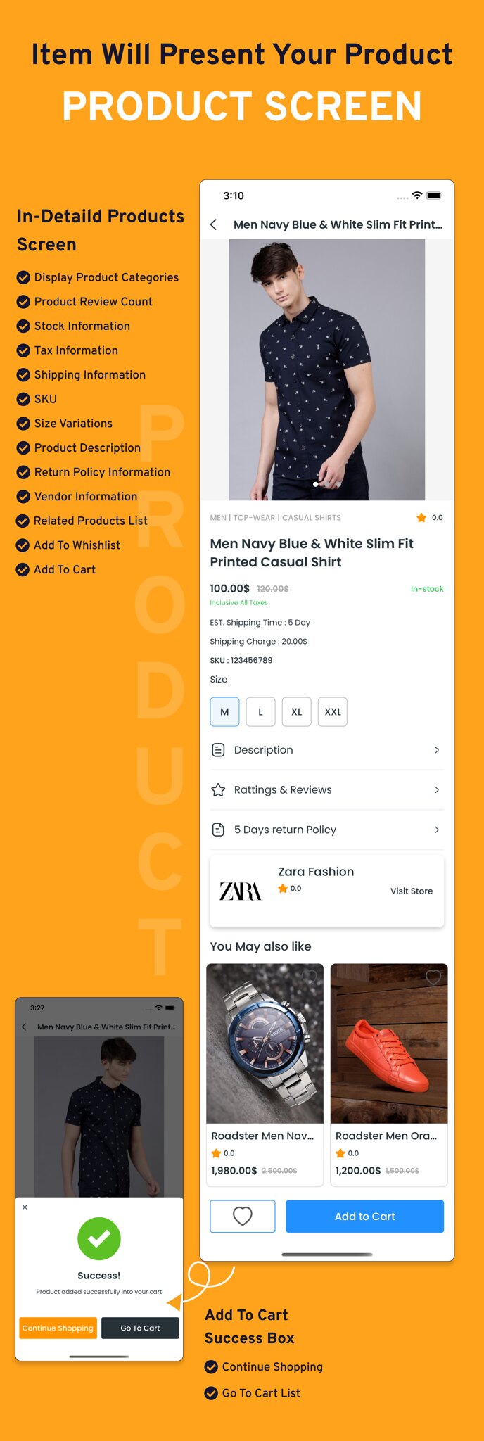 eCommerce - Multi vendor ecommerce Flutter App with Admin panel - 12