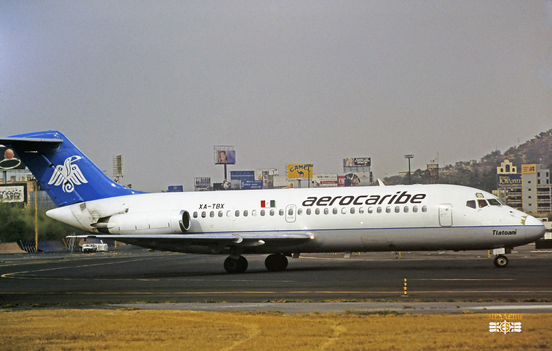 Aerocaribe / Douglas DC-9-14 / XA-TBX "Tlatoani"