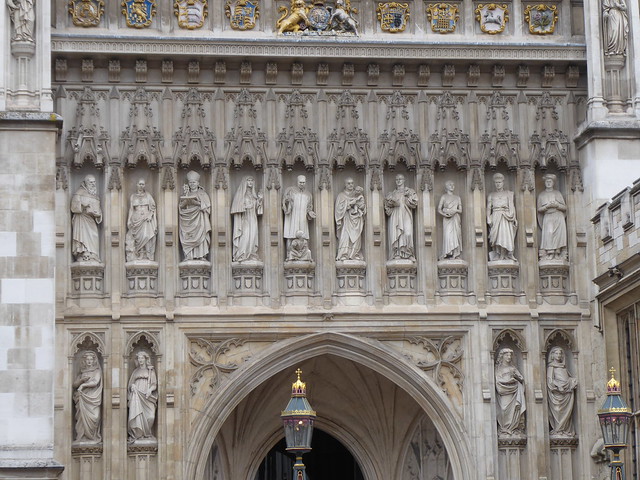 Facade Sculptures, Westminster Abbey