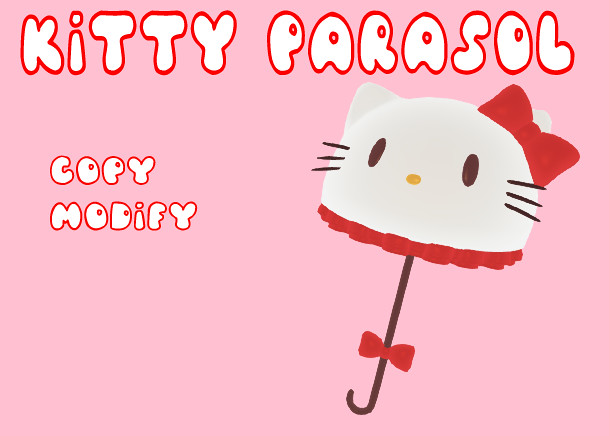 Hello Kitty Parasol – 30L!