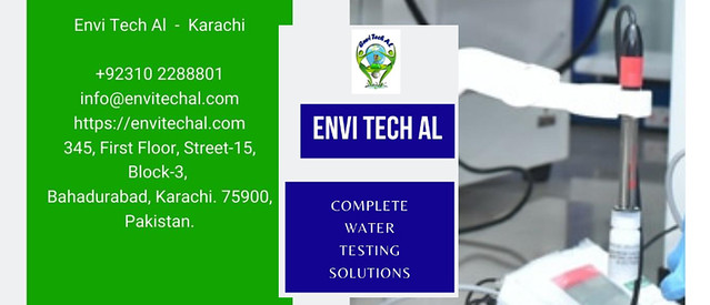 Envi Tech Al - Water Testing Lab Solutions Karachi | Flickr