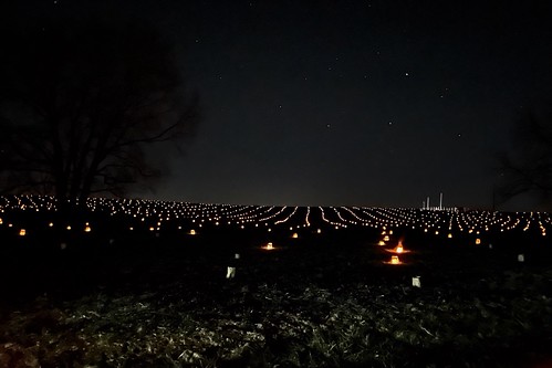 antietam national battlefield park maryland annual memorial illumination night luminary light