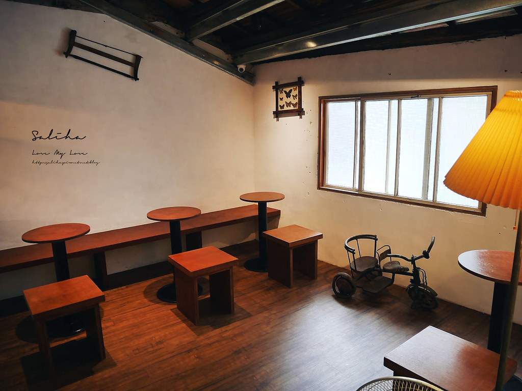台北超好拍老宅咖啡廳魚刺人雞蛋糕洞穴風咖啡館老屋咖啡館台北IG咖啡廳下午茶 (4)