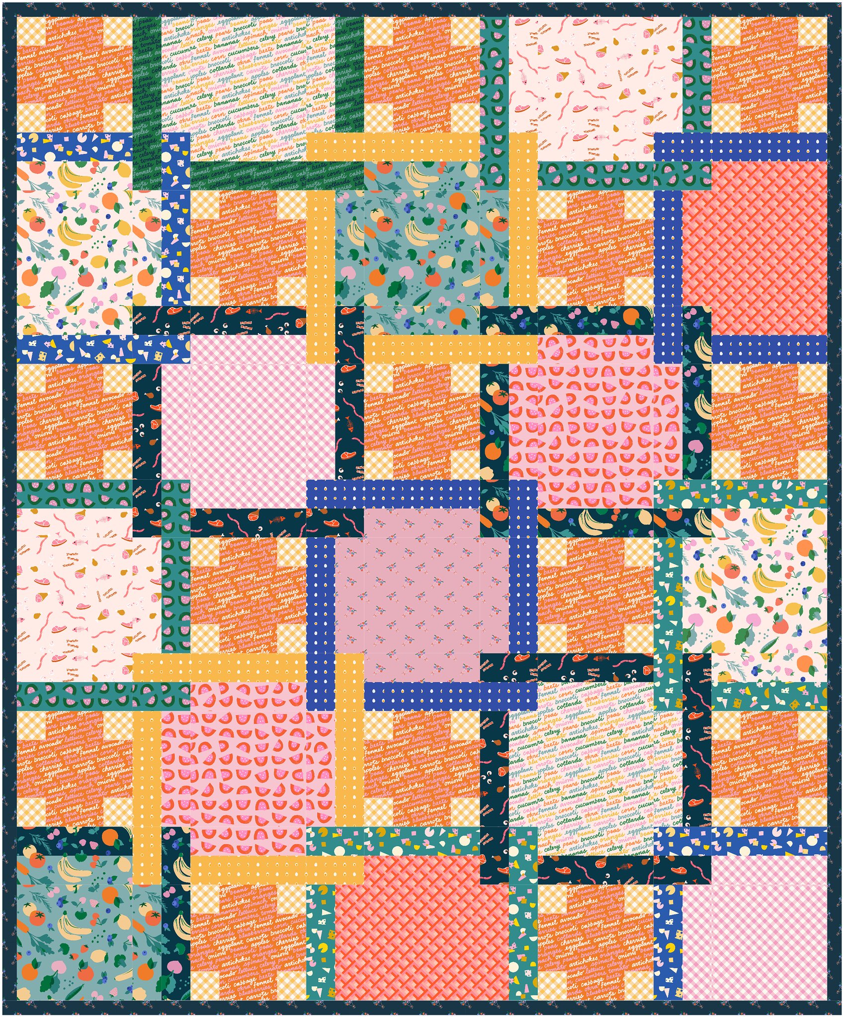 The Judy Quilt in Food Group - Kitchen Table Quilting