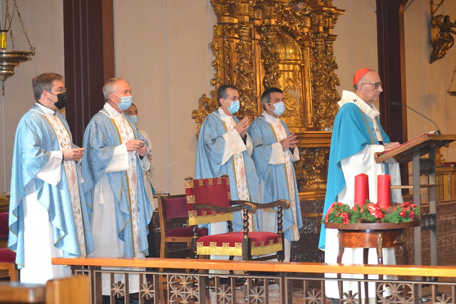 Eucaristia en la festa de la Immaculada Concepció a l'Oratori de Santa Maria de Bonaigua, presidida per Mons. Joan Josep Omella