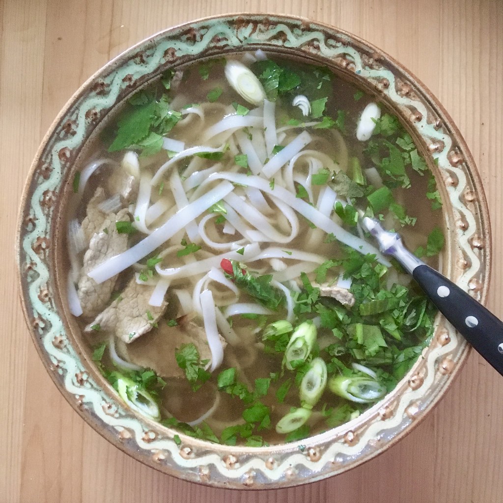 Pho Bo | Vietnamesische Nudelsuppe mit Rindfleisch, Rest von… | Flickr