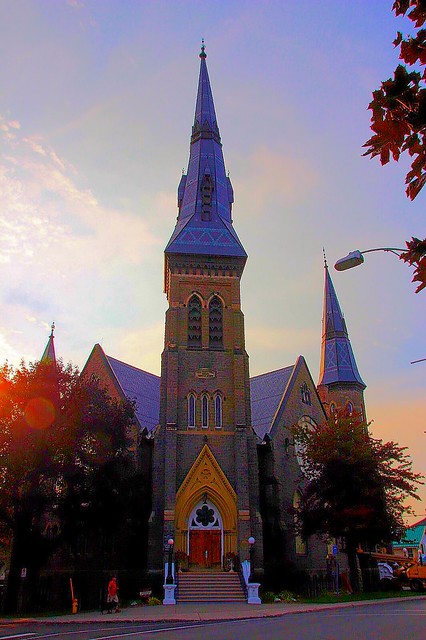 Brockville Ontario - Canada - BROCKVILLE'S DESIGNATED CULTURAL HERITAGE SITE  - 10 Church Street - First Presbyterian Church