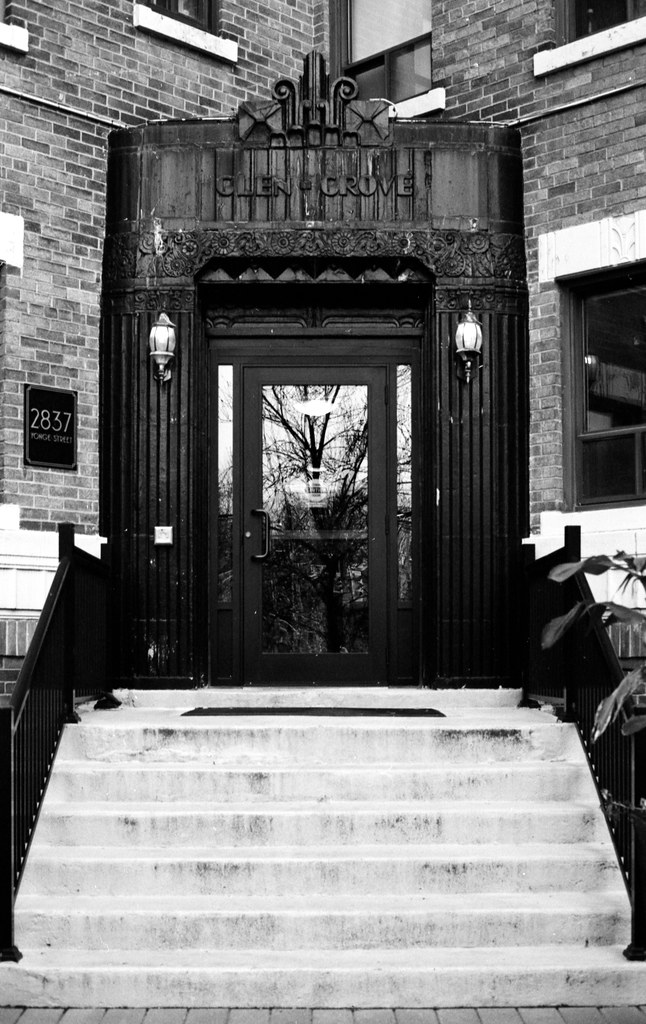 North Toronto Art Deco Apartment Entrance