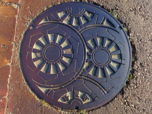 Yoita Nigata, manhole cover （新潟県与板町のマンホール）