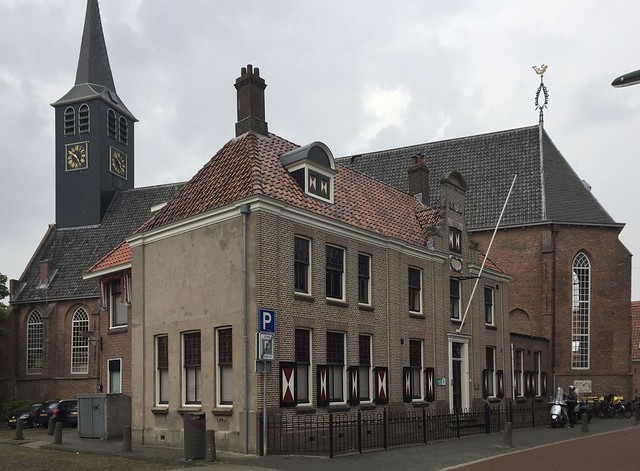 The church in neighbourhood I called home many years ago in , Martin’s photographs , Krommenie , Zaanstadt , North Holland ; Noord Holland ; the Netherlands , Nederland , June 10. 2019