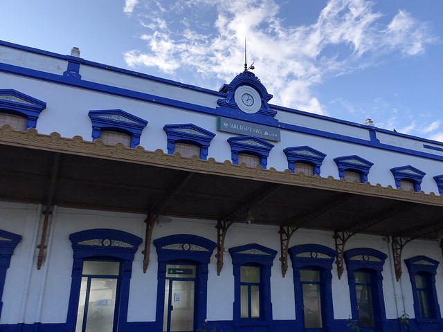 Estación de trenes de Valdepeñas (Ciudad Real)