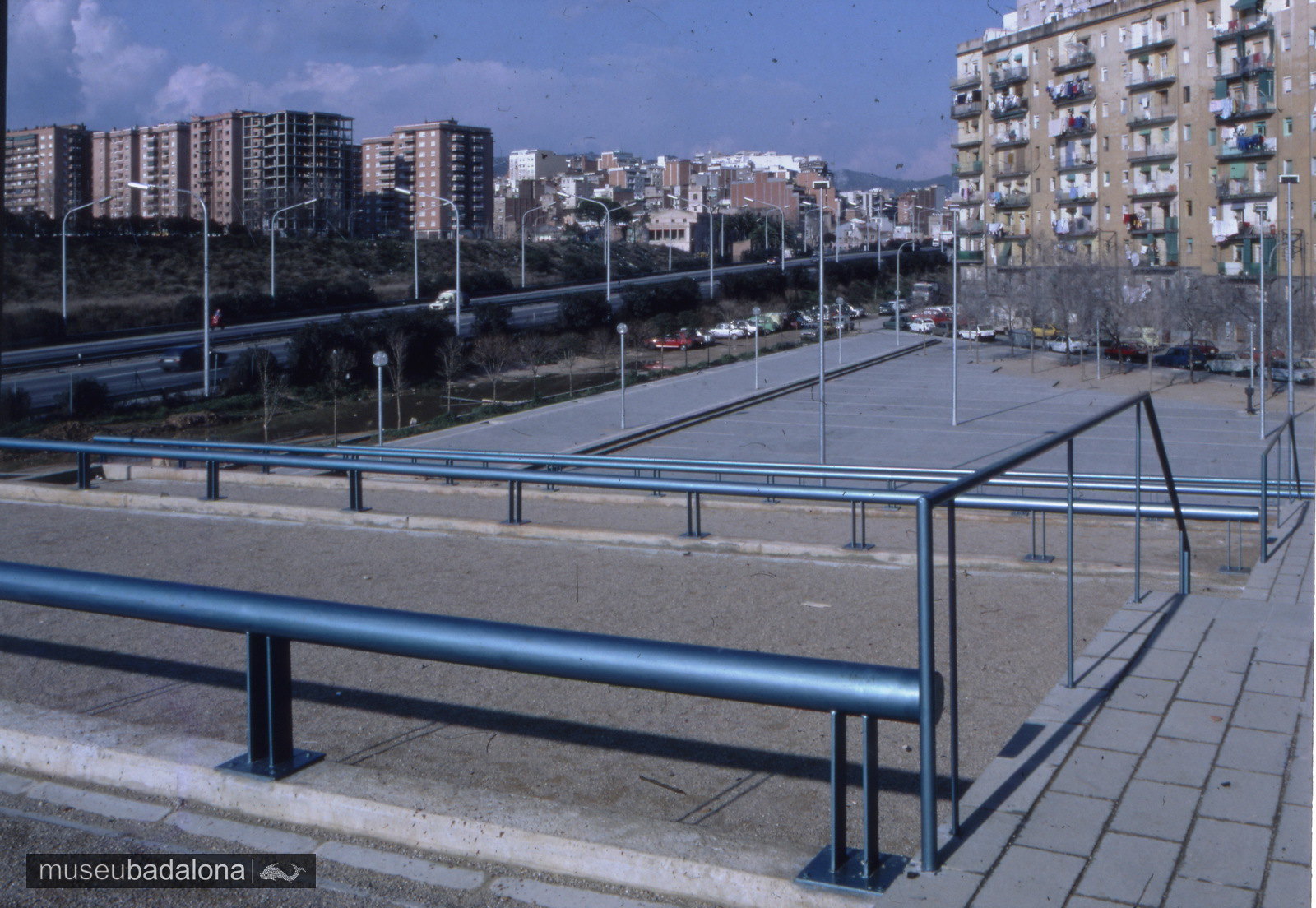 Diapositives del fons de l’Ajuntament de Badalona: obres i canvis urbanístics als anys vuitanta