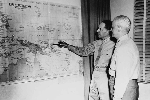 MacArthur and Nimitz, 1944