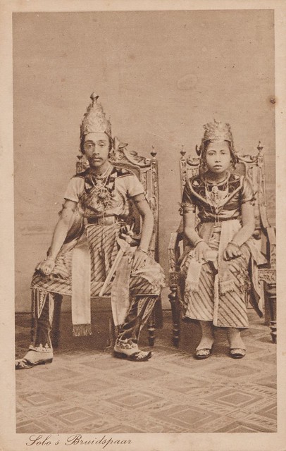 Surakarta - Bridal Couple, 1920