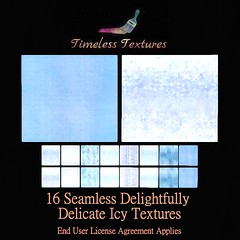2021 Advent Gift Dec 10th -  16 Seamless Delightfully Delicate Icy Timeless Textures