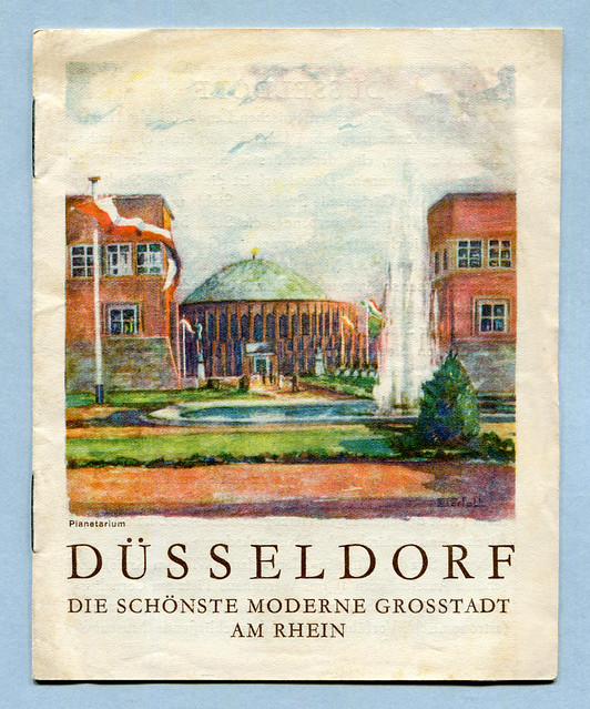 Kleines Werbeheft der Stadt Düsseldorf, 1928