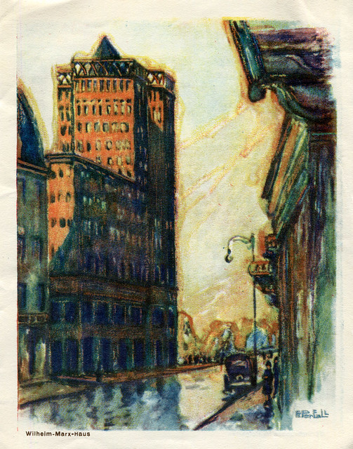 Kleines Werbeheft der Stadt Düsseldorf, 1928, Illustration 1