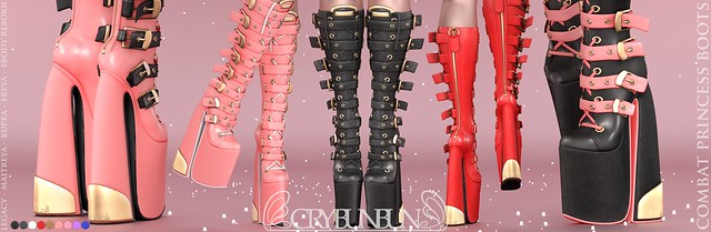 CryBunBun - Combat Princess Boots @ ACCESS Event