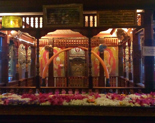 This is the shrine of the Sacred Tooth Relic by bryandkeith on flickr