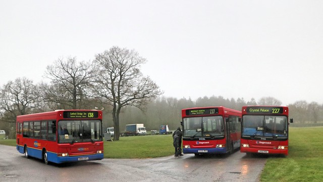 Bromley Bus Preservation Group Dart Line Up