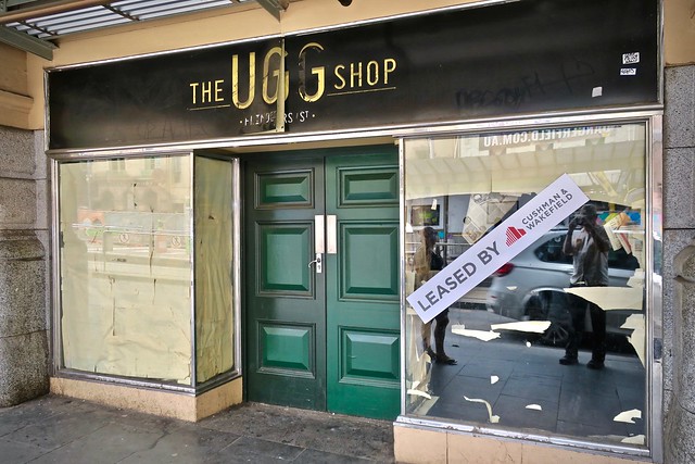 Abandoned Ugg Shop, Melbourne, AU