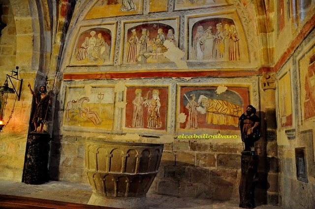 818 – Pinturas 2 - Iglesia San Juan Bautista – Matamorisca (Palencia) – Spain.